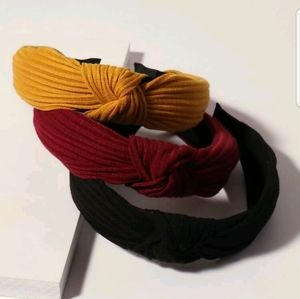 3pcs knot decor headband ♥️ hair accessories
